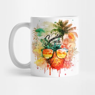 Summertime All The Time Mug